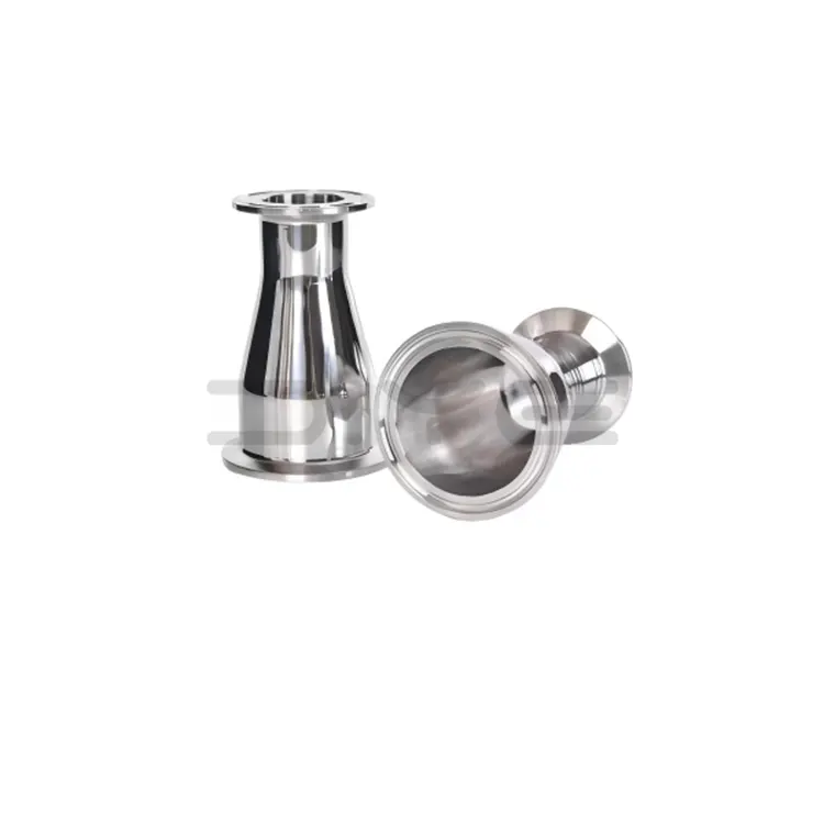 Pengapit Keluli Tahan Karat Sanitari Penurun Konsentrik